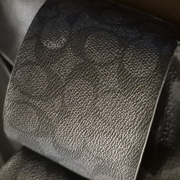 Black Slide Sandals Mens COACH SIZE 10 - Picture 2 of 4